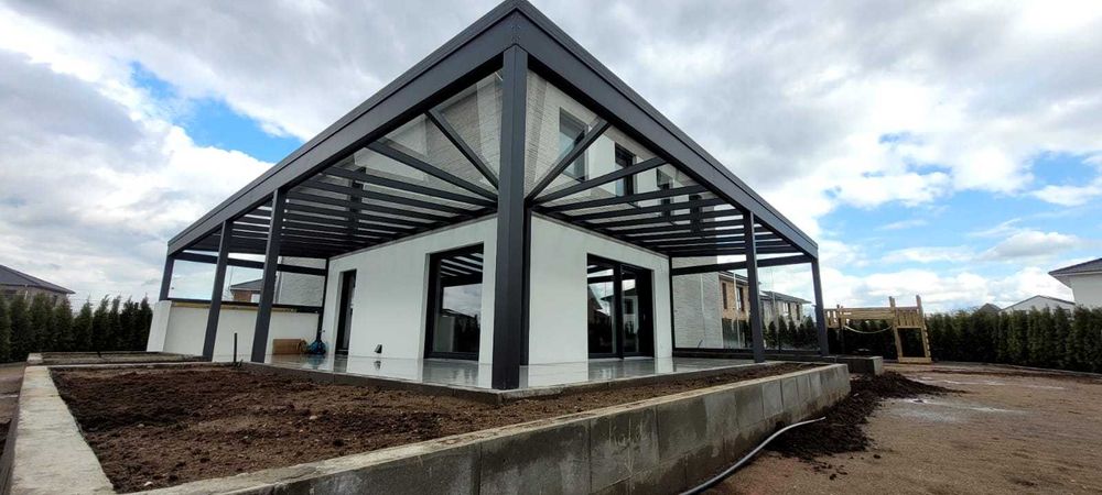 Zabudowa tarasu , ogród zimowy , pergola, , zadaszenie , ogród szklany