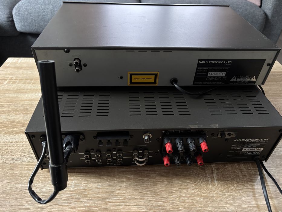 NAD 7130+CD5425 z pilotem