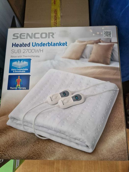 Електроковдра SENCOR SUB 2700WH, нова, в упаковці