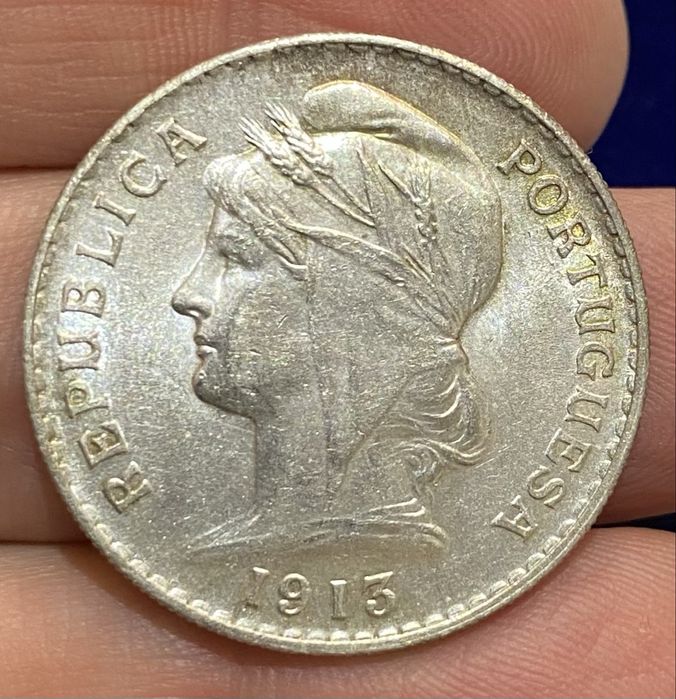 Moeda  866 - 50 Centavos 1913
