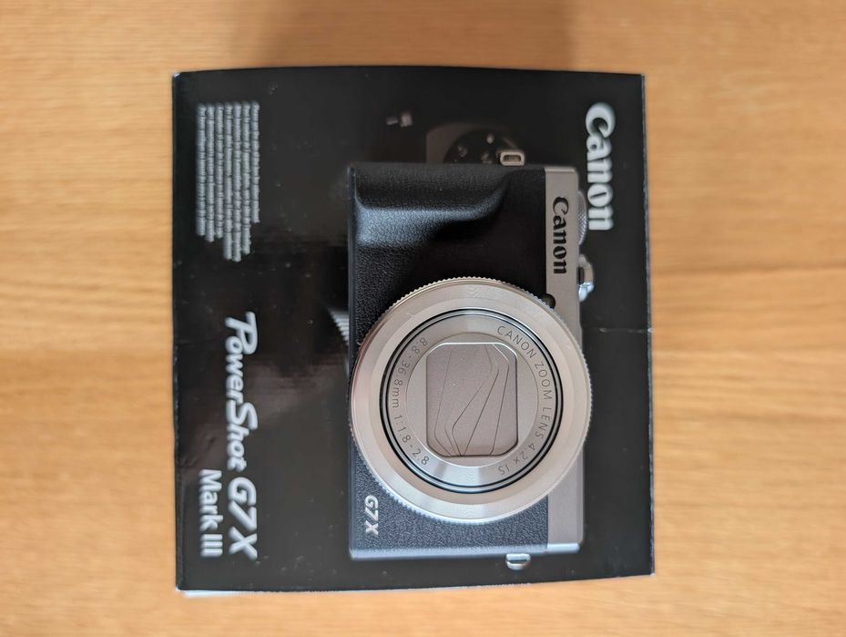 Canon G7 X Mark III Silver | Como Nova | Caixa + Fatura (Out.2025)