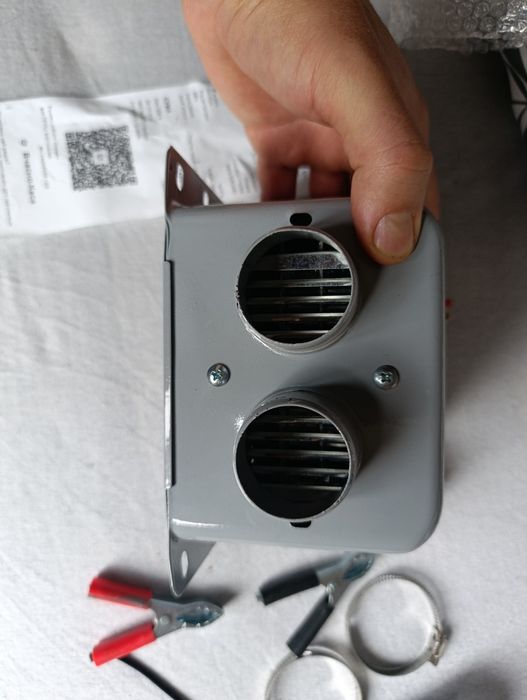 Автомобильный обогреватель салона тепловентилятор 12 вольта 600 ватт