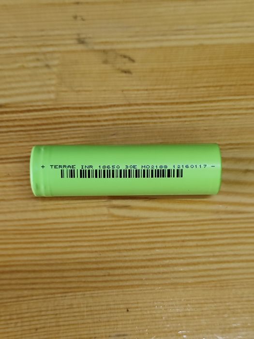 Акумулятор TerraE 18650 3000mAh INR18650-30E.