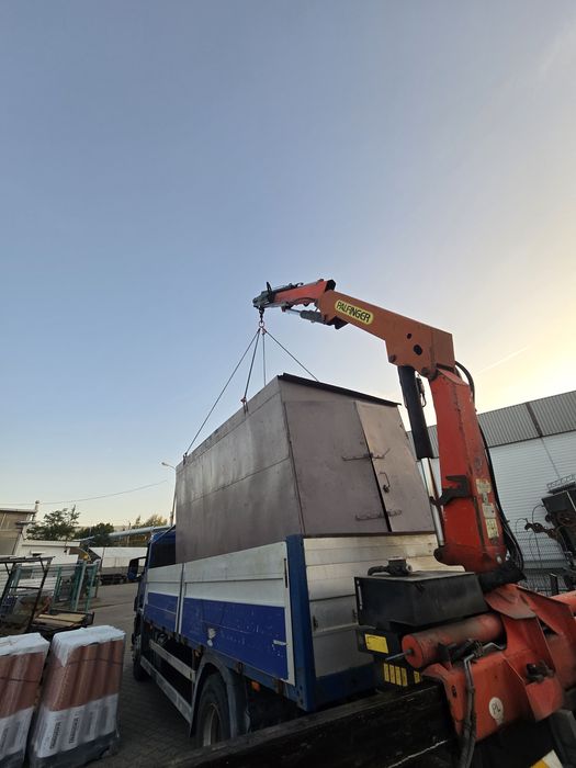 Usługi hds transport sauny maszyny kontenery słupy