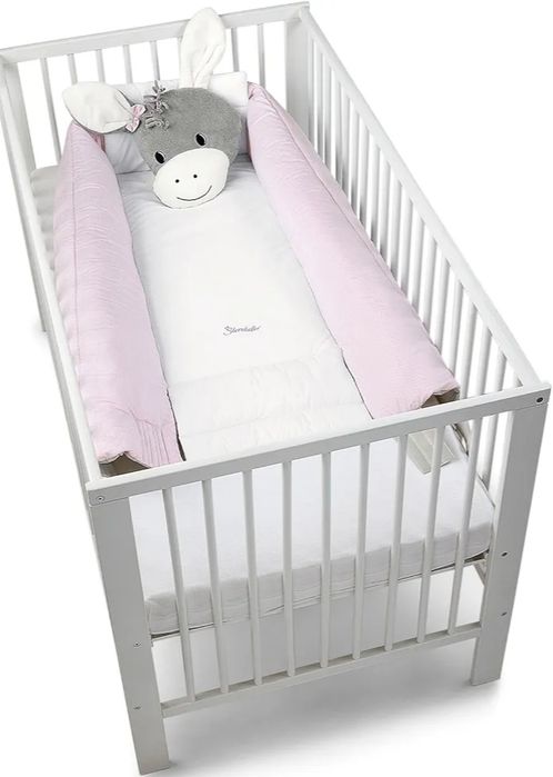 Duże przytulne gniazdko Osiołek Emmi dla dzieci.0-36miesiecy.