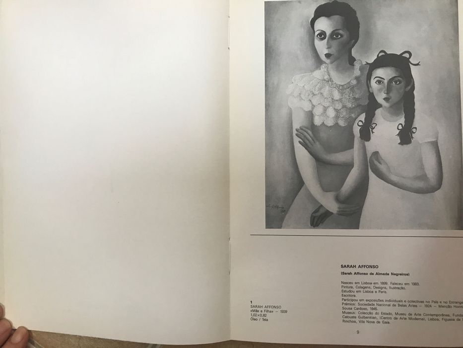 Pintura Portuguesa-Galeria Almada Negreiros, 1985 catalogo