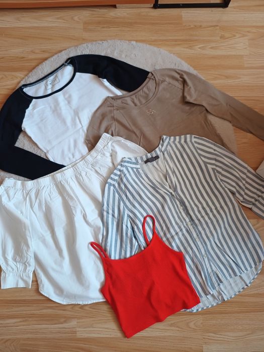 Zestaw 10 ubrań damskich s