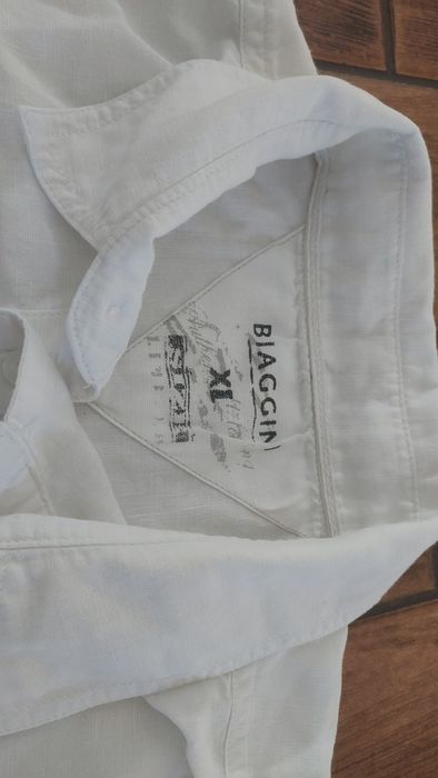 Lniana koszula biaggini rozmiar xl
