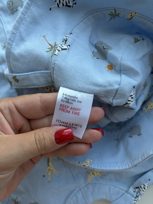 Костюм комплект на хлопчика сафарі john lewis 3-6 міс 62-68 розмір