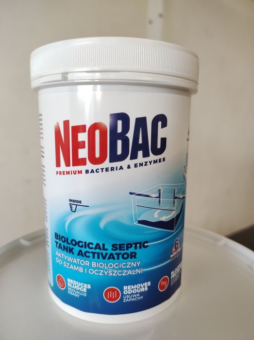 NeoBac 600g, Необак самое лучшее и современное средство для выгребных!