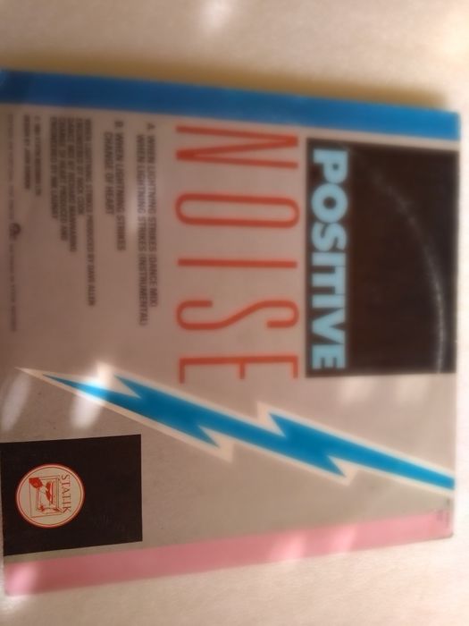 Álbum vinil Positive Noise ‎– When Lightning Strikes de 1983