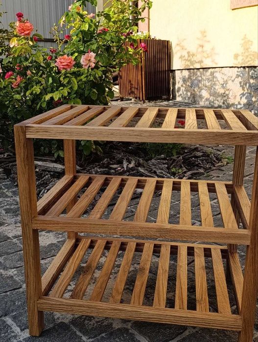 Полка для ванной под раковину этажерка на 3 полки