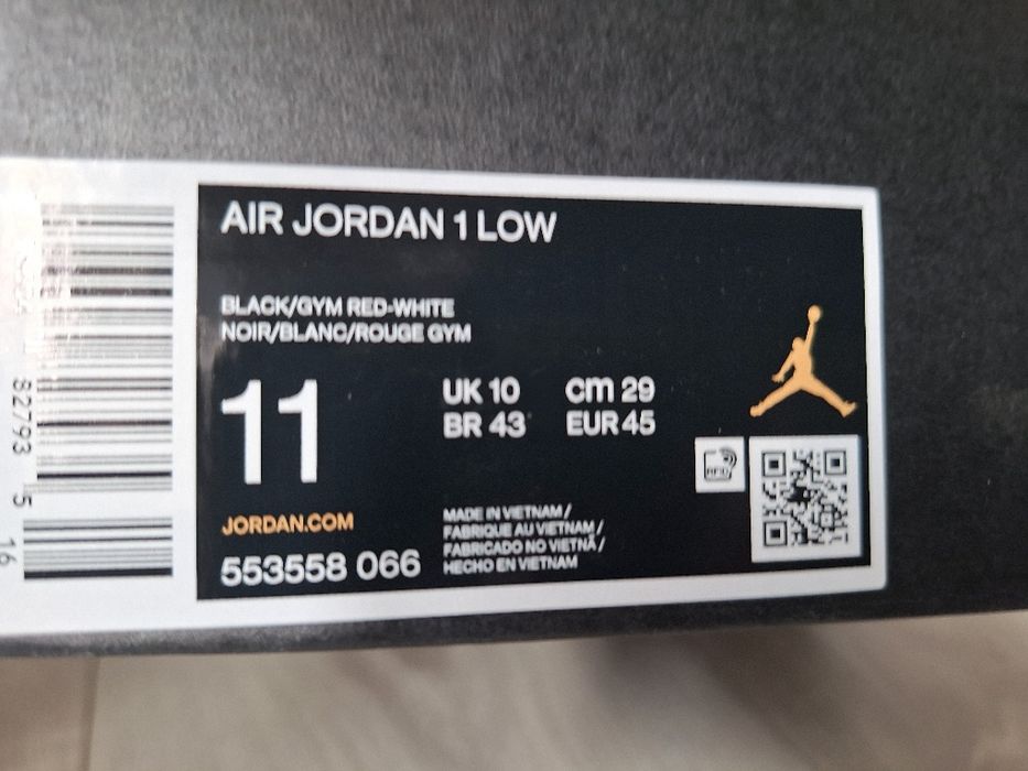 Buty AIR JORDAN 1 low
