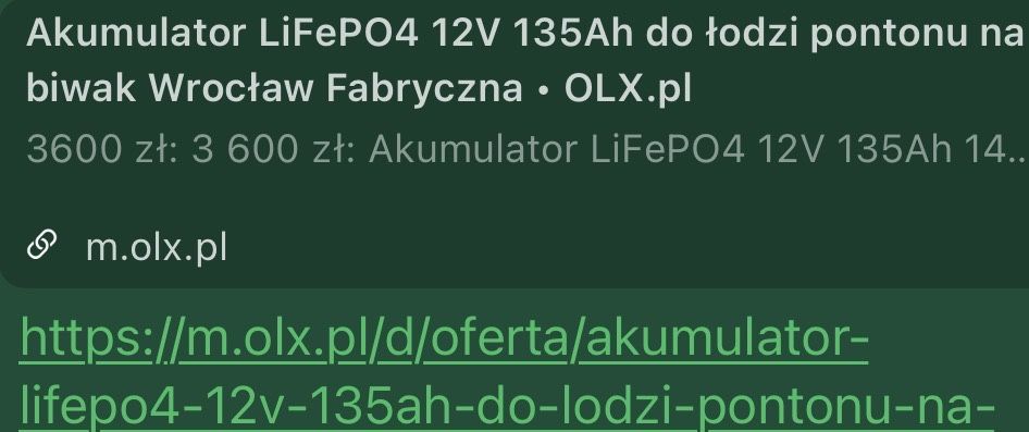 АКБ зарядна станція LiFePO4 12v 135Ah гідроізольваний + комплект