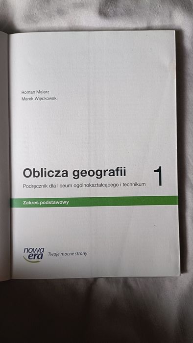 podręcznik do geografii
