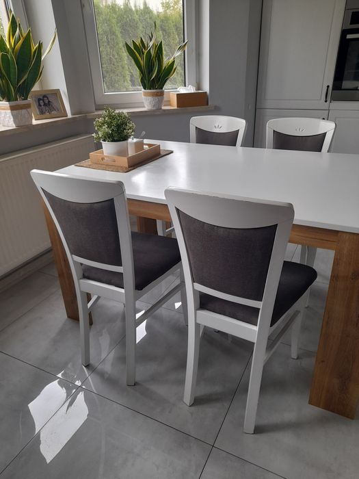 4 sztk drewniane krzesła