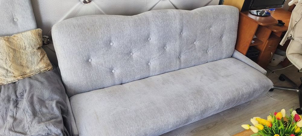 Wersalka rozkładana, dwa fotele, sofa, kanapa