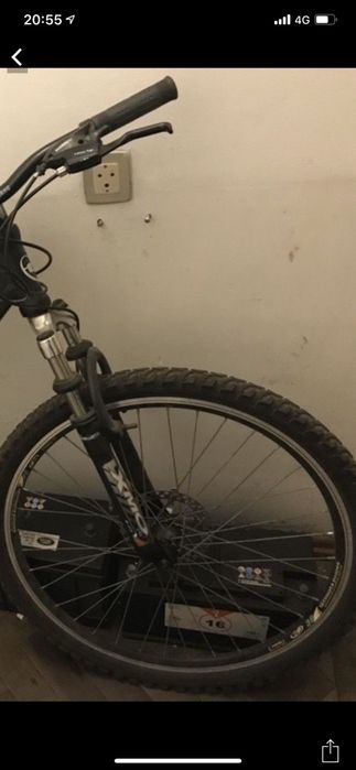 Bicicleta Team Off Road Preto Matte Com mudanças Sistema Shimano prof