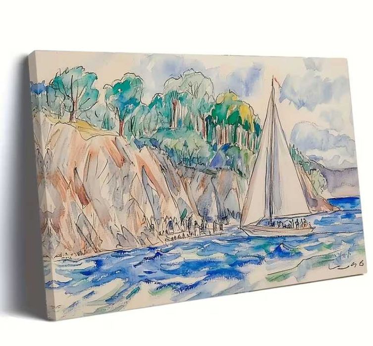 Obraz na płótnie łódka