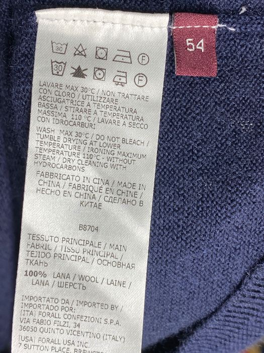 Męski sweter Lab. Pal Zileri (100% wełna)