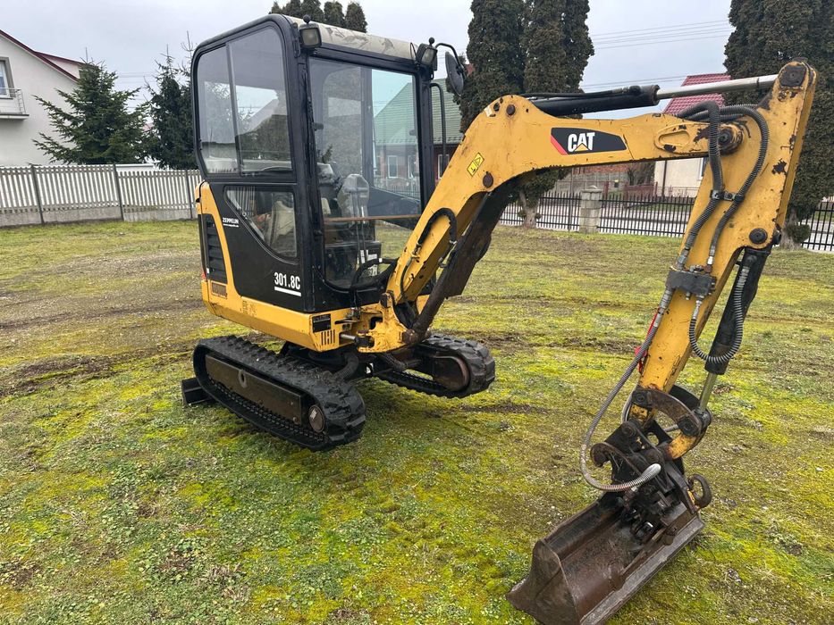 Caterpillar CAT 301.8c 3 łyżki