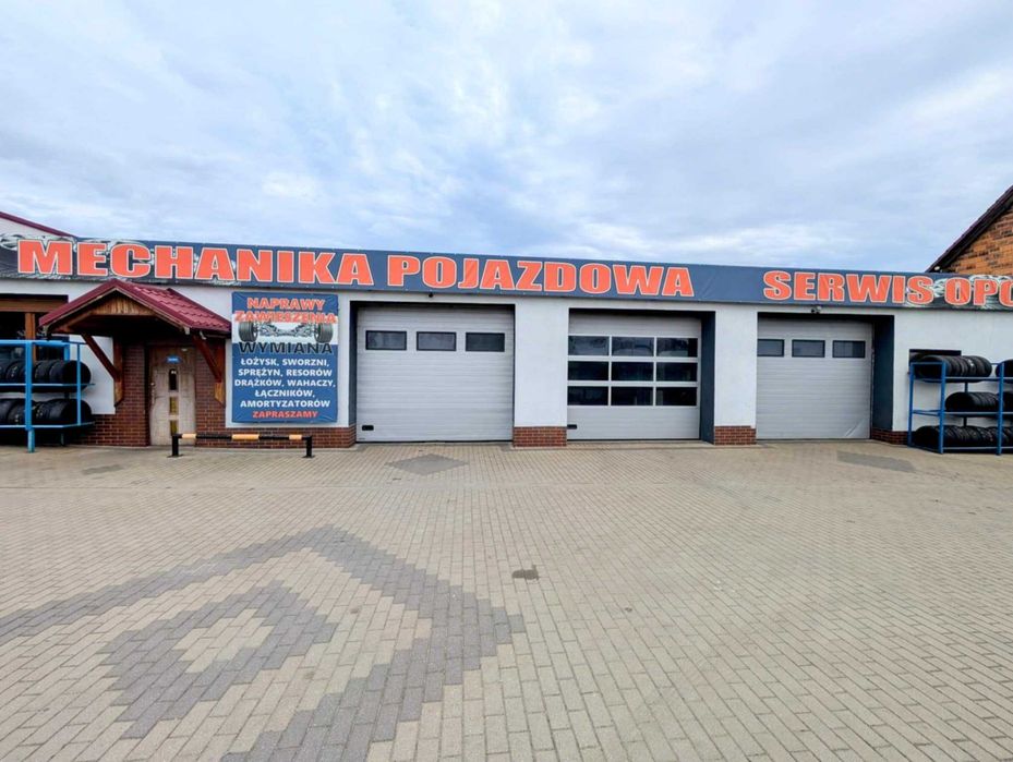 Gotowy biznes, warsztat samochodowy, hala, Ścinawa