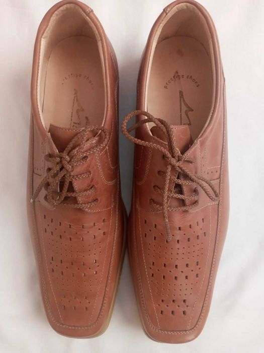 Туфли кожанные мужские Marko Prestige Shoes размер 40