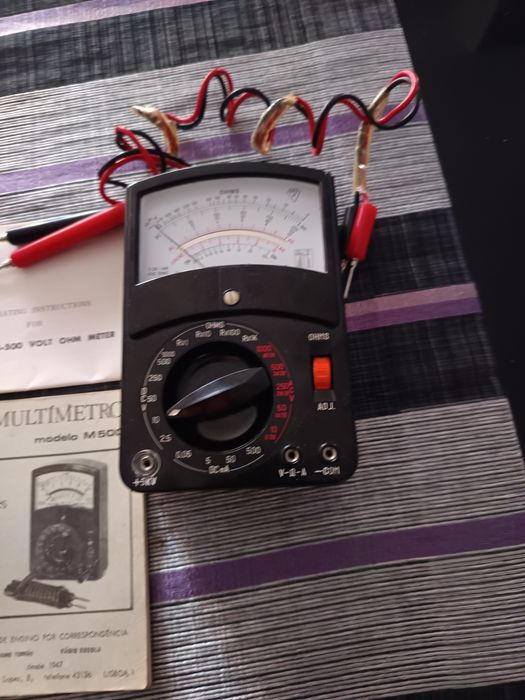 Multímetro Analógico – Modelo M500
