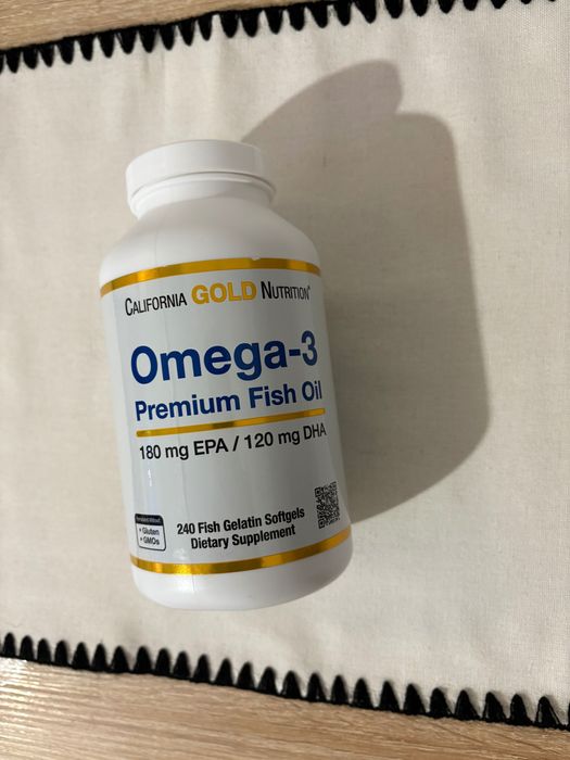 California Gold Nutrition Omega-3 200 szt.