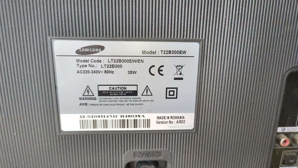 Używany Monitor Samsung SyncMaster T22B300 - 22 cale