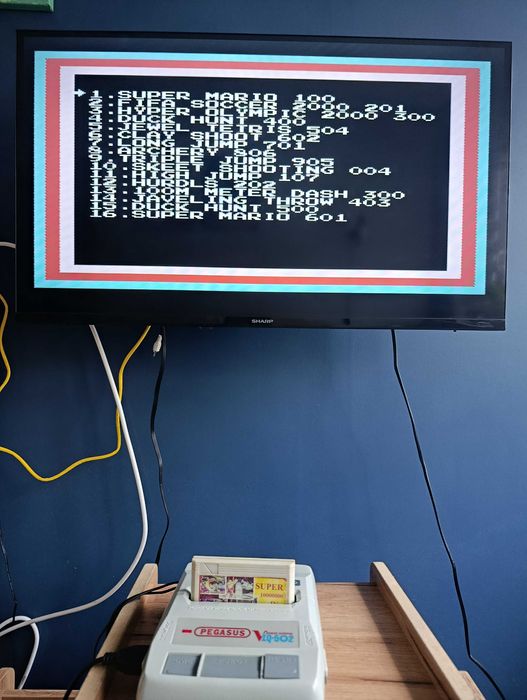 Gra składanka 100000 in 1. Pegasus/famicom/dendy.