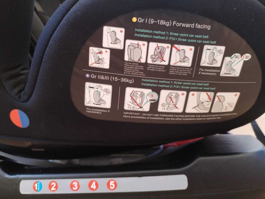 Cadeira Auto Rotativa/ Giratória Preta | Asalvo