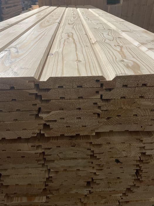 Deska elewacyjna modrzew!Opalana!