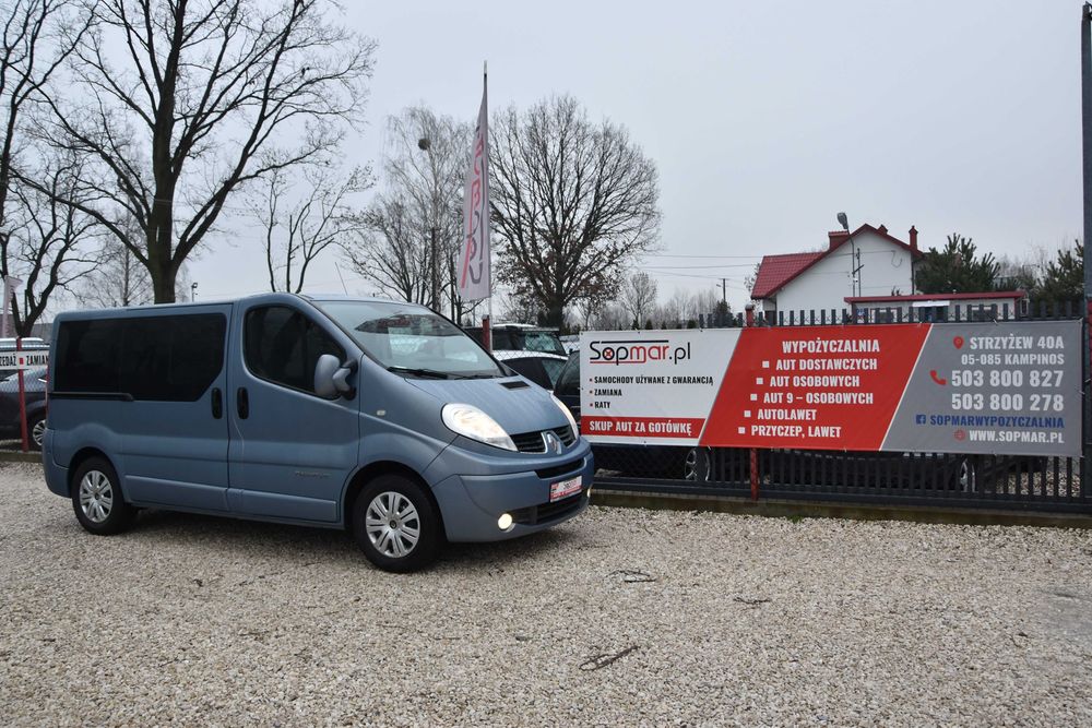 Wynajem Busów osobowych 8 i 9 osób Wypożyczalnia samochodów Sopmar