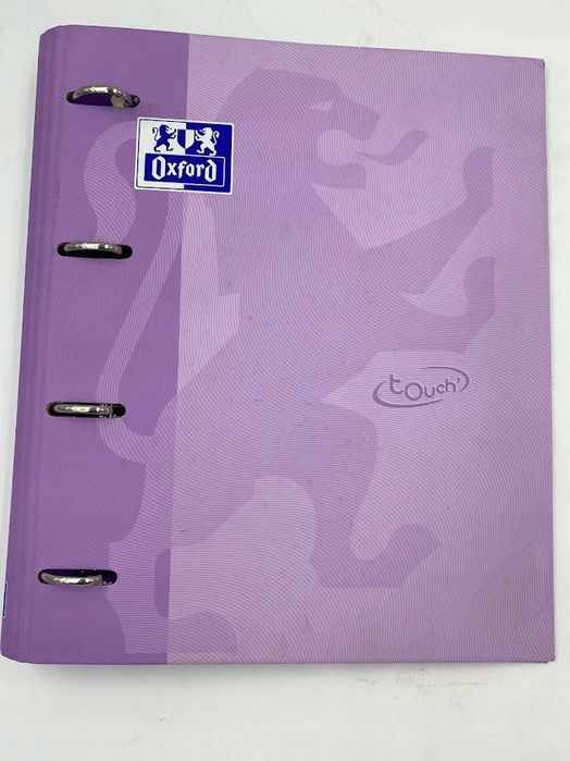 outlet fioletowy segregator a4 oxford touch opis