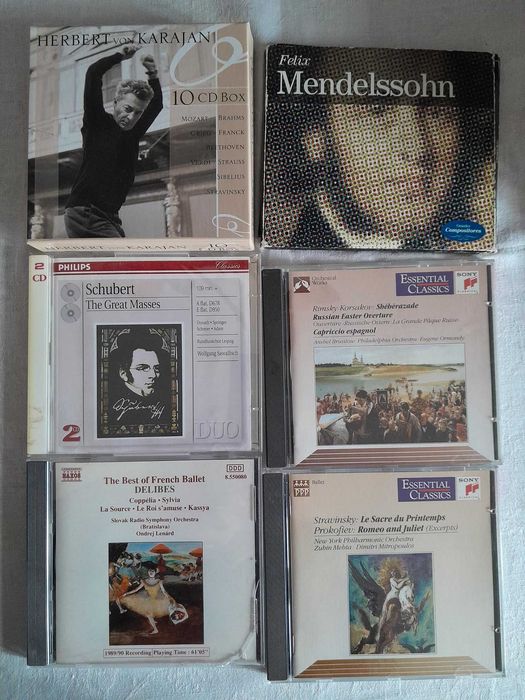 Selling classical music CD