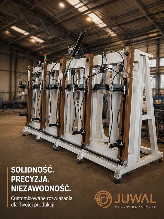 PRASA HYDRAULICZNA ramowa przyścienna do klejonki, belek, blatów, podłóg