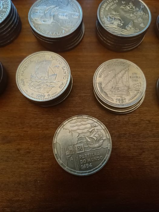 Moedas comemorativas - Série dos Descobrimentos