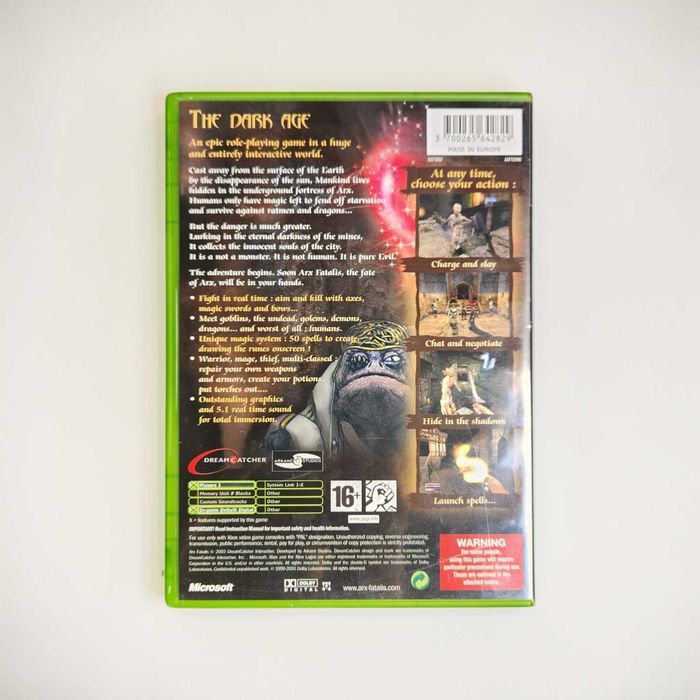 Arx Fatalis Xbox