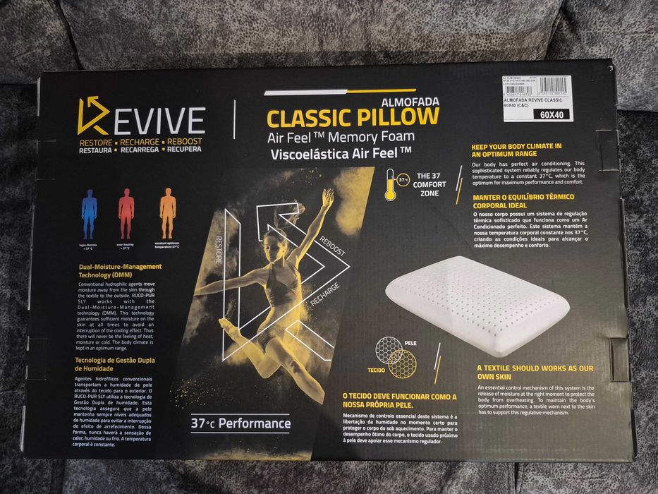 Vendo almofada revive classic Nova com fatura.