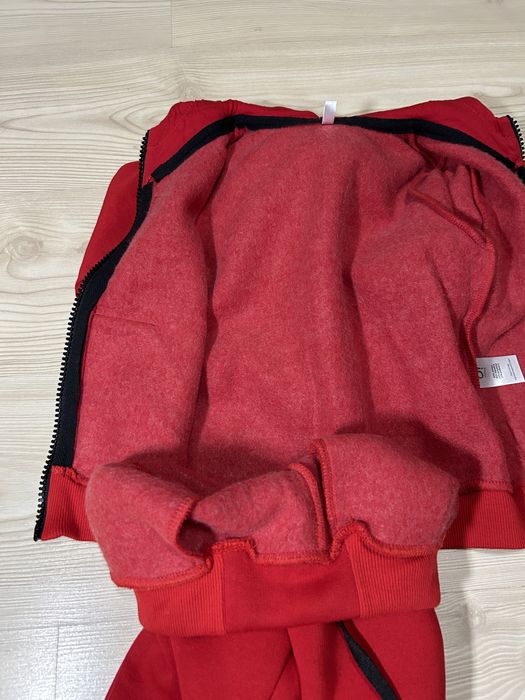 Теплий спортивний костюм на флісі для дівчинки  розмір 92-98