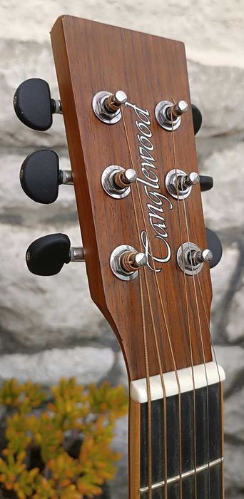 Fantástico Violão / Guitarra Electro Acústico Tanglewood + Bag + Strap - Handcrafted