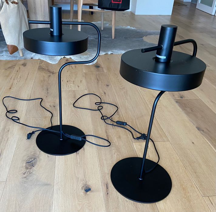 Conjunto de candeeiros de mesa metálicos (50x25 cm) - Design - Novos