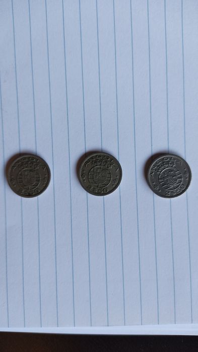 Lote moedas antigas