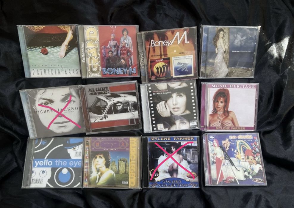 Різні CD диски музичні різних жанрів