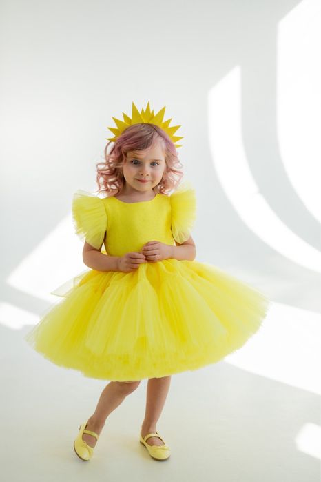 Сукня сонечко, курча, кульбабка