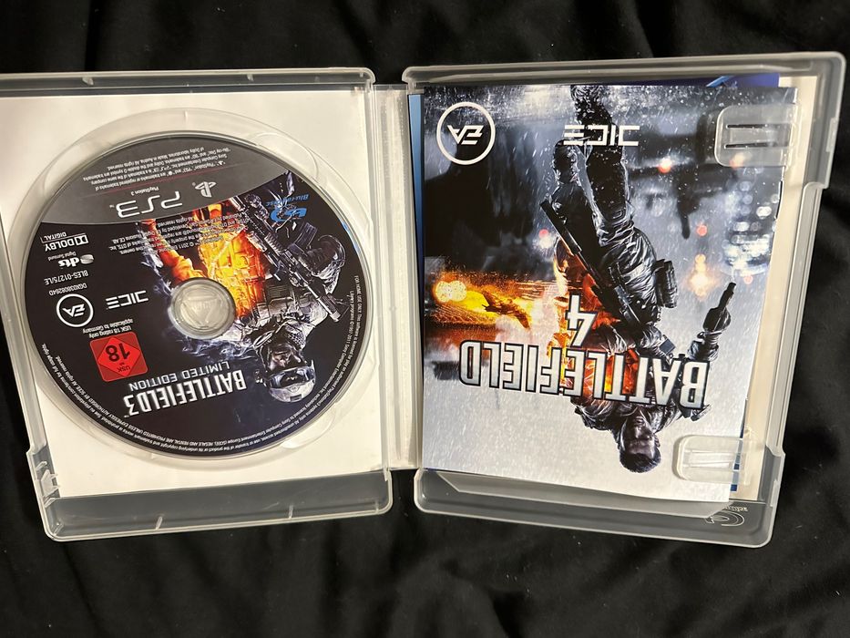 Диски Batterfield 3,4 для SONY PS