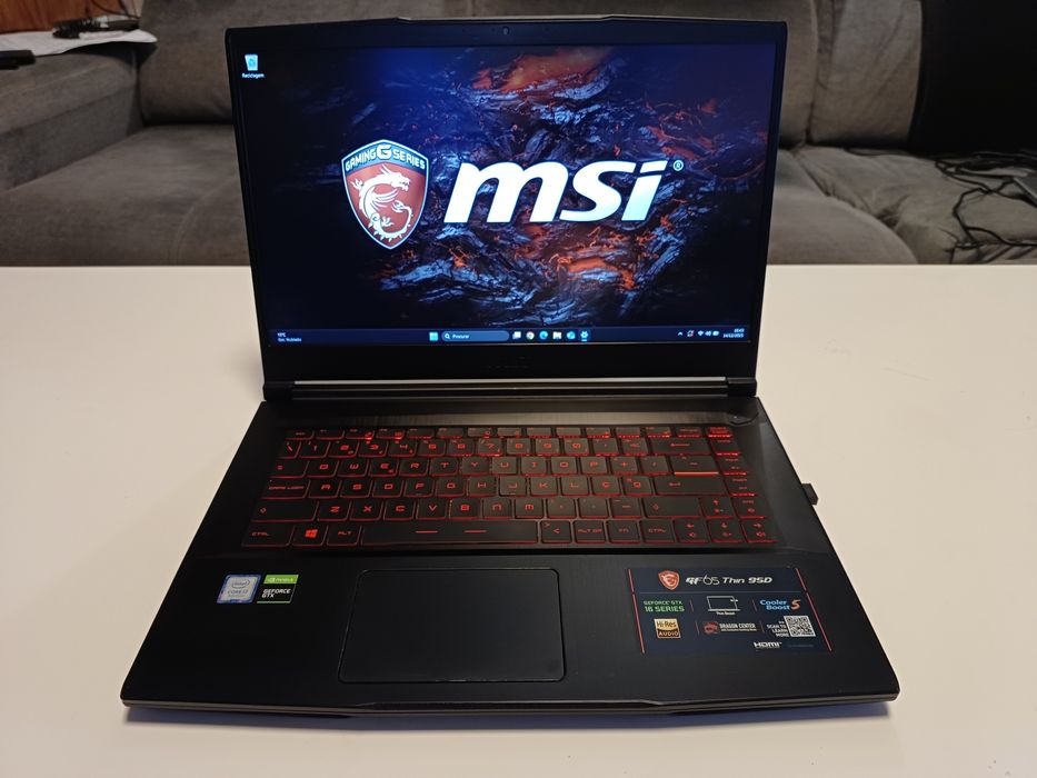 Portátil Gamer msi GF65 thin 9SD