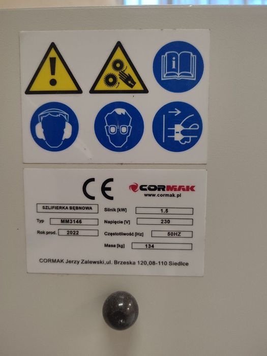 CORMAK MM3146 Szlifierka