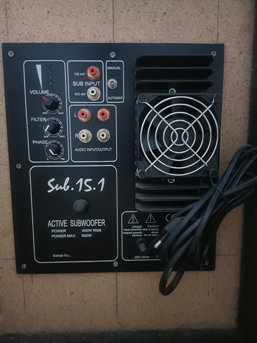 Subwoofer AKTYWNY